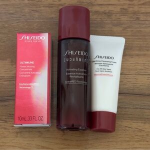 Shiseido Bundle Ultimune Power Infusing, Activating Essence &
Cleansing Foam